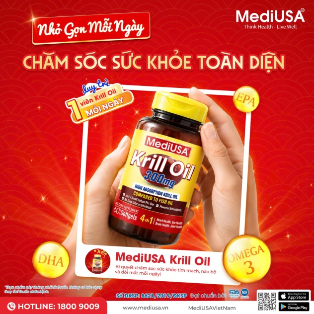 Phospholipid trong Krill Oil là gì? Vì sao được nhiều người quan tâm về khả năng hấp thu?